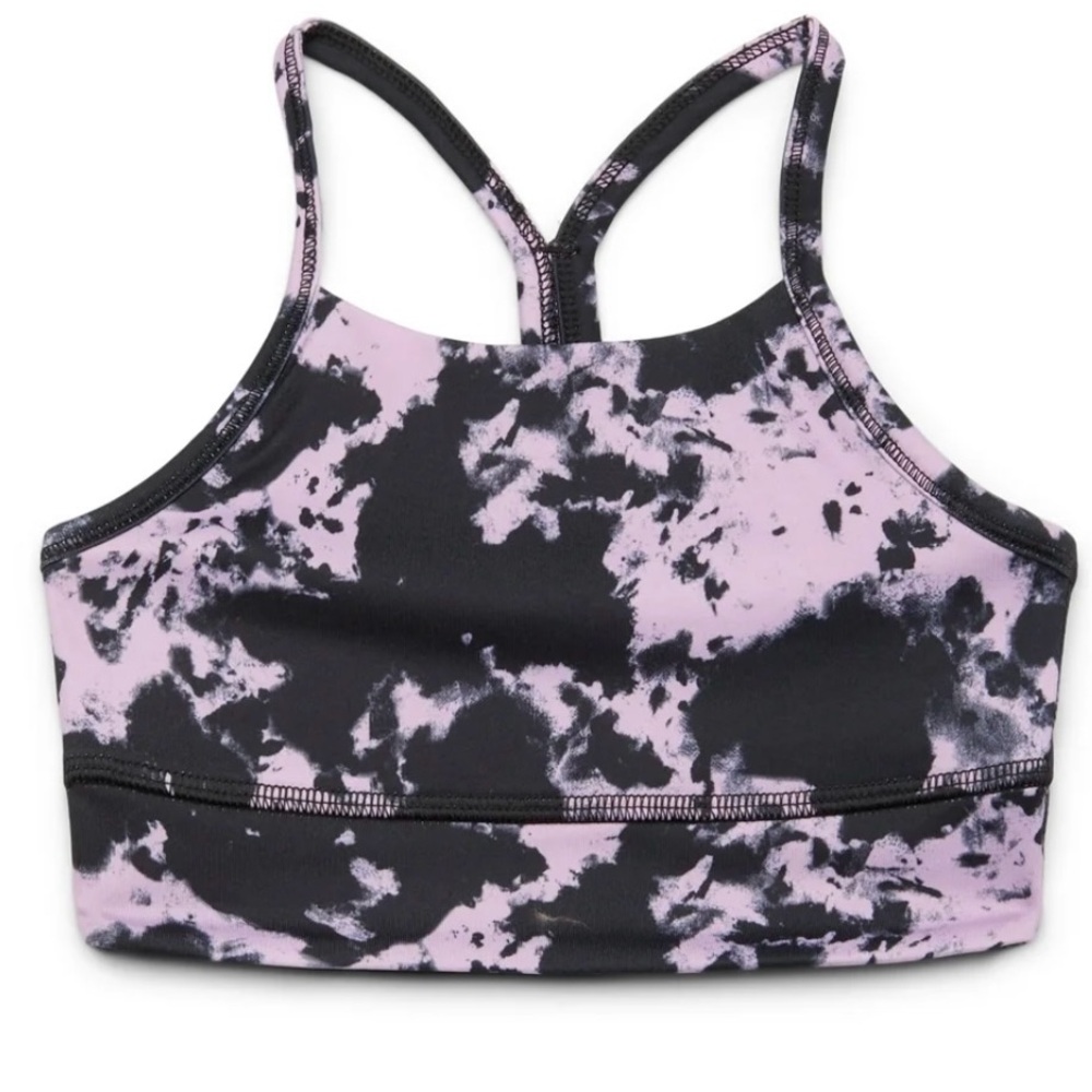 Stylish Black and Pink Women's Swim Top - Picture 5 of 6